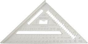 img 3 attached to 🔲 Johnson RAS-1B Johnny Square: Professional Aluminum Rafter Square, 7'', Silver - Top Quality with 1 Square