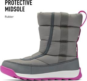 img 1 attached to Сапоги Sorel Whitney Puffy для малышей в открытом воздухе