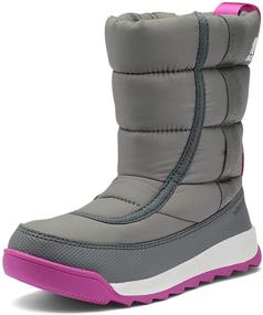 img 4 attached to Сапоги Sorel Whitney Puffy для малышей в открытом воздухе