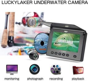 img 3 attached to 📷 LuckyLaker: Portable Fishing Camera for High-Resolution Underwater Fish Viewing in Sea, Ice, Kayak, and Boat