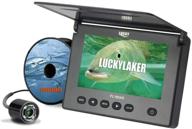 📷 luckylaker: portable fishing camera for high-resolution underwater fish viewing in sea, ice, kayak, and boat logo