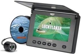 img 4 attached to 📷 LuckyLaker: Portable Fishing Camera for High-Resolution Underwater Fish Viewing in Sea, Ice, Kayak, and Boat