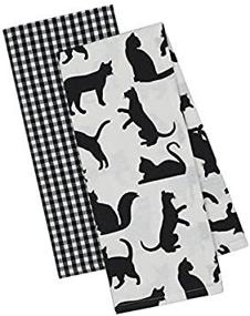 img 3 attached to Design Imports Towel Black White