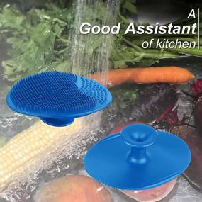 img 3 attached to Silicone Vegetable Scrubbers Flexible Potatoes