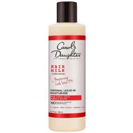 🌿 carol's daughter hair milk original leave in moisturizer: ultimate curly hair care with agave and shea butter, 8 fl oz pack (packaging may vary) logo