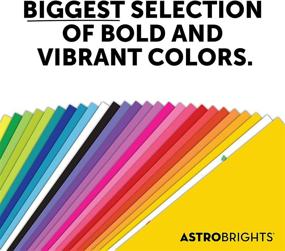 img 1 attached to Vibrant Planetary Purple Cardstock: Neenah Astrobrights 22871, 65lb, 8 1/2 x 11 - Pack of 250 Sheets