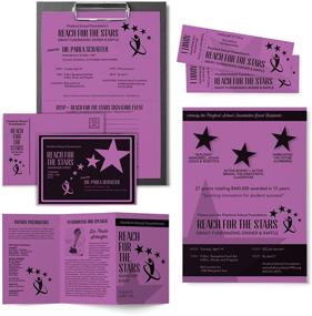 img 2 attached to Vibrant Planetary Purple Cardstock: Neenah Astrobrights 22871, 65lb, 8 1/2 x 11 - Pack of 250 Sheets