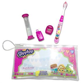 img 1 attached to 🛍️ Shopkins Travel Kit: Introducing the Convenient Brush Buddies Set!