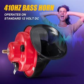 img 3 attached to 🔵 Набор RZR Horn Kit: Переключатель-кнопка с синей светодиодной подсветкой 12V для универсального сигнала УТВ - Совместим с Polaris Ranger RZR XP 1000, Honda Pioneer Talon, Can Am Maverick X3, Yamaha Rhino, Arctic Cat Wildcat, Teryx 4.