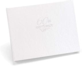 img 1 attached to 🎉 Hortense B. Hewitt Diamond 60th Anniversary Guest Book, 7.5 x 5.75-Inches: Capturing Celebration Moments
