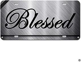 img 4 attached to PixDecor License Plate Decorative Novelty