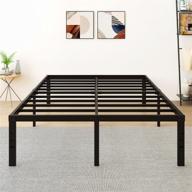 🛏️ 18 inch metal platform bed frame: storage, heavy duty steel slat, easy assembly, no box spring needed - twin/twin xl/full/queen(king) логотип