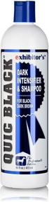 img 4 attached to 🖤 Enhance Dark Coats with Exhibitor's Quic Black Shampoo: 16oz Color-Enhancing Solution (321266)