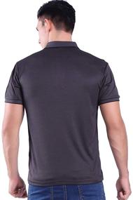 img 2 attached to Ultimate Comfort and Performance: Quick Dry Breathable Sleeve Regular Fit Men's Shirt!