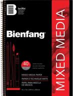 bienfang mixed media pad 9x12 inches: premium versatile art supply logo