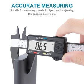 img 1 attached to Accurate Micrometer Millimeter Conversion Measuring Tool for Household Use