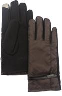 🧤 dahlia fleece lining touchscreen gloves: men's must-have accessories for ultimate comfort and functionality logo