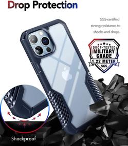 img 2 attached to MOBOSI Compatible Vanguard Protective Shockproof Cell Phones & Accessories