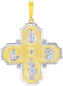 img 3 attached to Yellow Catholic Please Pendant Texture