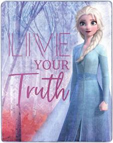 img 1 attached to ❄️ Frozen 2 Elsa Silk Touch Throw Blanket — Luxurious Living Truth, Measures 40" x 50