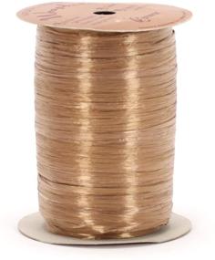 img 1 attached to Berwick Offray Pearlized Raffia Ribbon Crafting for Paper & Paper Crafts