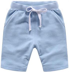 img 2 attached to DQCUTE Cotton Drawstring Sweatpants Toddler Boys' Clothing