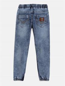 img 3 attached to Chopper Club Tapered Denims Joggers Boys' Clothing and Jeans