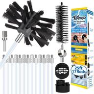 🧹 bluesea 25ft dryer vent cleaning kit – removes lint, extends up to 25ft, dryer vent cleaning system with lint trap brush, vacuum attachment, and adapters logo