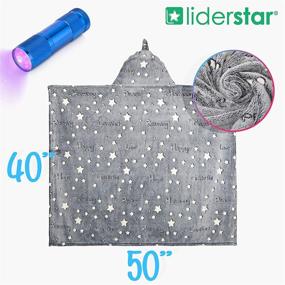 img 1 attached to LIDERSTAR Hooded Unicorn Blanket Blankets