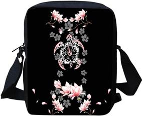 img 4 attached to Babrukda Crossbody Handbag: Stylish and Functional Small Shoulder Purse for Kids, Women, and Men