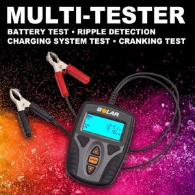 img 3 attached to 🔋 SOLAR Digital 12V Battery and System Tester: Maximize Efficiency and Reliability