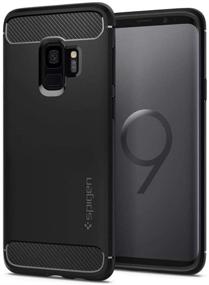 img 4 attached to 📱 Spigen Rugged Armor Samsung Galaxy S9 Case (2018) - Matte Black for Enhanced SEO