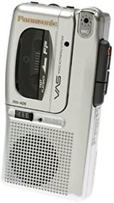 img 2 attached to 🎙️ Enhanced Panasonic RN4053 Micro Cassette Recorder: Voice-Activated, Tape Counter Included