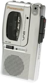 img 1 attached to 🎙️ Enhanced Panasonic RN4053 Micro Cassette Recorder: Voice-Activated, Tape Counter Included