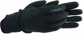 img 1 attached to Manzella Trekker Gloves Black X Large: Ultimate Comfort and Durability for Adventurers