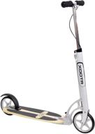 🛴 xootr cruz adult kick scooter - 800+lb weight capacity - lifetime guarantee - convenient quickclick folding mechanism - front & rear brake logo