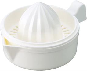 img 4 attached to MXY Plastic Hand Juicer: Effortlessly Extract Fresh Juice from Lemon, Lime, Oranges - White Color