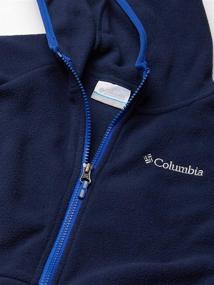 img 1 attached to 🧥 Columbia Kids' Fast Trek II Fleece Hoodie" - "Columbia Kids' Fast Trek II Fleece Hoodie for Outdoor Adventures