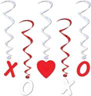 valentine spiral decorations (5/pkg) logo