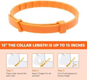 img 4 attached to Natural Pheromone Calming Collar for Cats - 2 Pack | Reduce Anxiety with Adjustable Kitten Collars