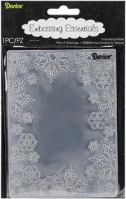 img 4 attached to Darice EB12 19135 Embossing 5 75 Inch Snowflake