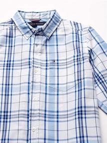 img 3 attached to Tommy Hilfiger Ellison Sleeve Woven Boys' Clothing for Tops, Tees & Shirts