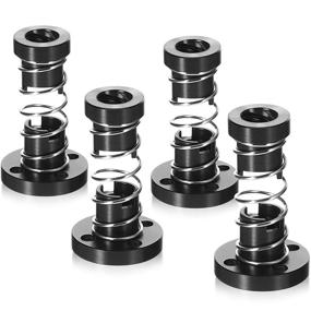 img 4 attached to 🖨️ 3D Printer Accessories: T8 POM Anti Backlash Nuts with Elimination Gap and Spring Loaded Design for Acme Threaded Rods