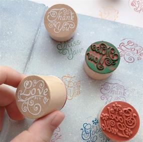 img 1 attached to Rubber Stamps Decorative Scrapbooking Letters