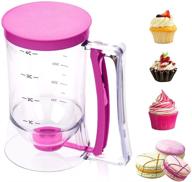 🥞 gertong pancake batter dispenser - 900ml cake batter funnel baking tool for cupcakes, waffles, muffin, crepes, cake, and more baked goods logo