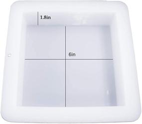 img 1 attached to Square Silicone Making Capacity 1100Ml