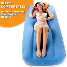 img 3 attached to 🍑 The Original YESINDEED Brazilian Butt Lift Bed: Dr. Approved Inflatable BBL Mattress for Post Surgery Recovery, Waterproof Comfort + Carrying Bag & Air Pump