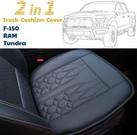 memory foam truck seat cushion by fnj: designed for full size trucks and suvs logo