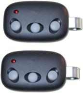 linear megacode mct-3 dnt00089 garage door remote (2-pack, 3 button) logo