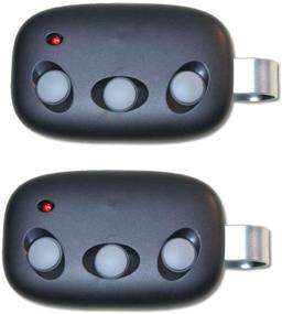 img 3 attached to Linear Megacode MCT-3 DNT00089 Garage Door Remote (2-Pack, 3 Button)